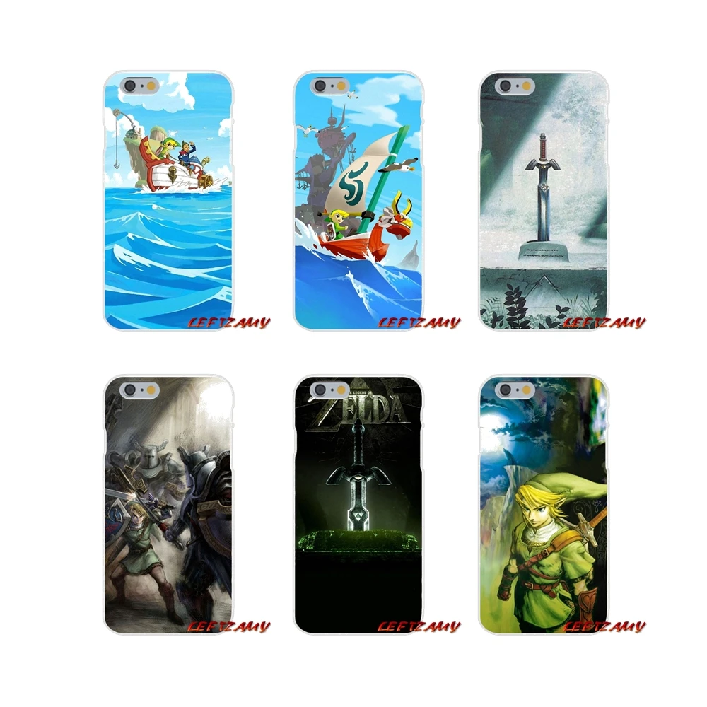 Легенда о Зельде Wii для Samsung Galaxy S4 S5 MINI S6 S7 edge S8 S9 S10 Plus Note 3 4 5 8 9 Аксессуары чехлы