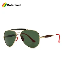 JackJad, современный винтажный авиационный стиль, поляризационные солнцезащитные очки, красные носовые упоры, фирменный дизайн, солнцезащитные очки Oculos De Sol с капюшоном