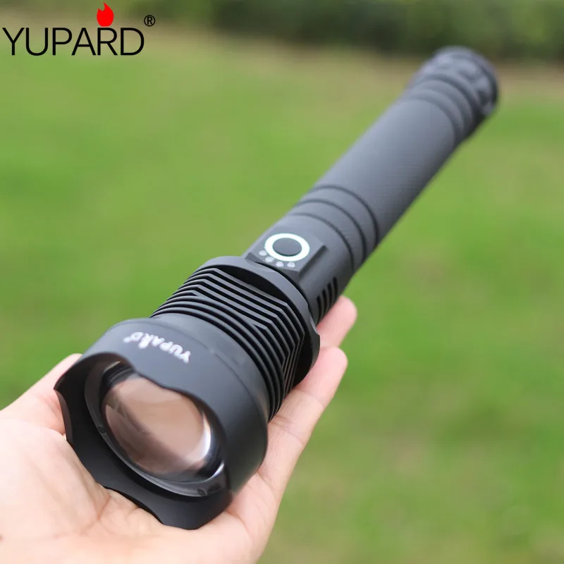 Самый мощный светодиодный фонарик XLamp xhp70 масштабируемый фонарь с usb зарядкой