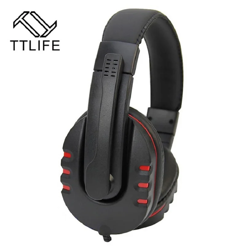 

TTLIFE Brand New Gaming Headphone 3.5mm Stereo Earphone with Mic GAME Headset For Gamer PlayStation PS3 PS4 PC Gaming Headphones