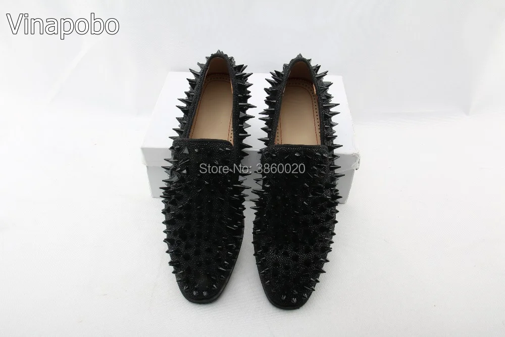 Beertola-Casual-Flats-Shoes-Man-Real-Leather-Studded-Rivets-Spikes-Shoes-Top-Quality-Low-Top-Slip (1)