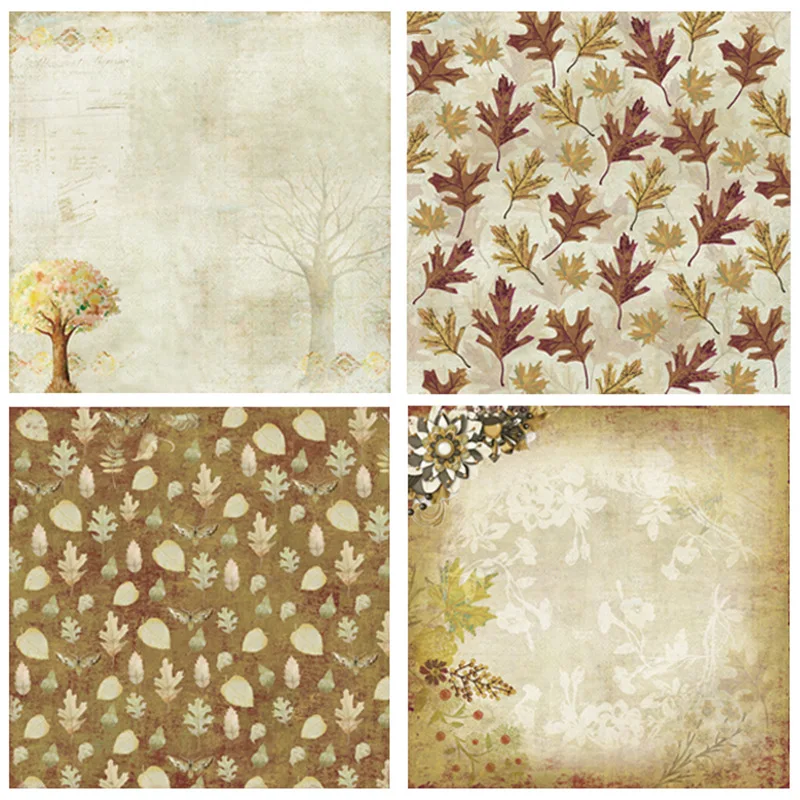 Autumn Garden Scrapbooking Paper 3