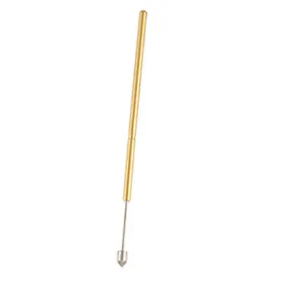 

100 Pcs 1mm Dia Barrel Star Tip Spring Test Probes Pin 33.3mm length
