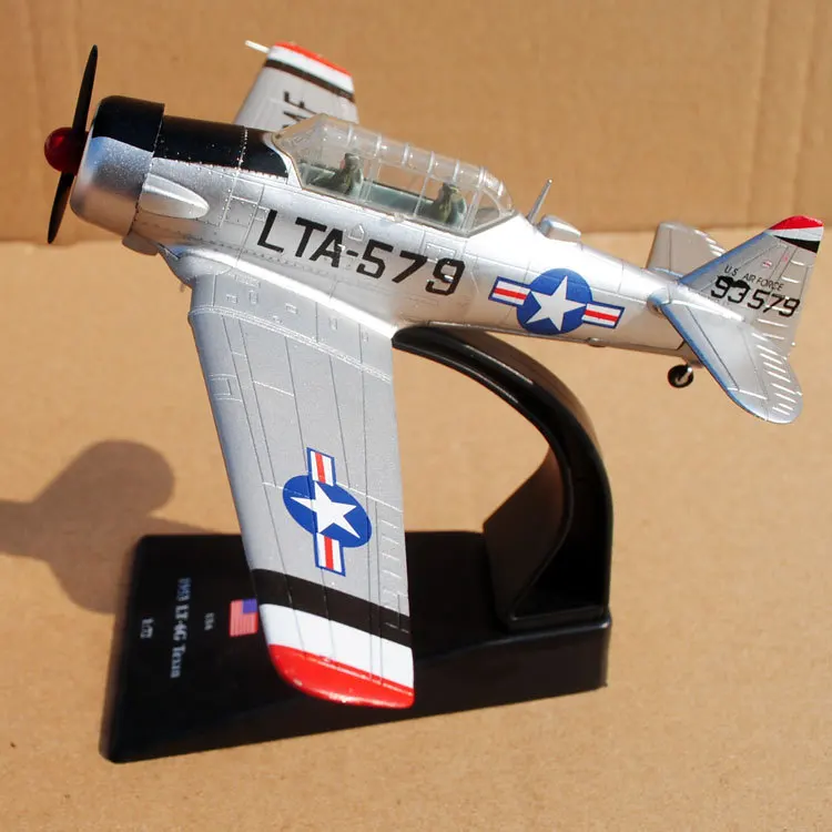 

AMER 1/72 Scale Airplane Model Toys USA 1953 LT-6G Texan Fighter Diecast Metal Plane Model Toy For Gift/Collection/Decoration