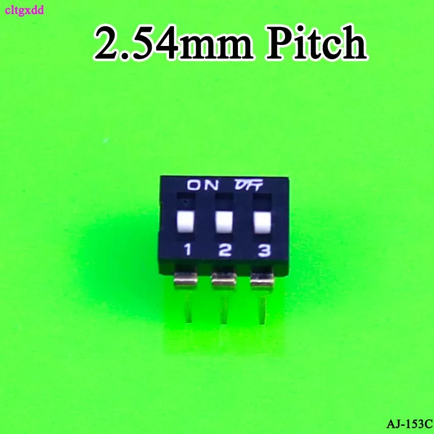 Cltgxdd Slide type Switch Module 2 3 4 5 6 8 10 PIN 2,54 мм позиционный способ DIP Pitch тумблер черный Щелчковый выключатель переключатель