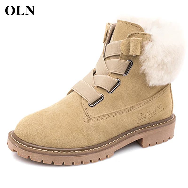 

OLN Woman Brand Outdoor Athletic Women Skateboarding Shoes Winter Comfortably Sport Shoes For Women Keep warm Womens Sneakers