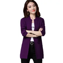 Весна Осень Женский вязаный свитер Кардиган Куртка пальто свободный большой размер длинный свитер кардиган женский шаль Верхняя одежда 6 цветов Z49