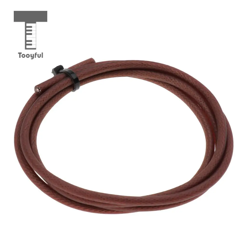 100cm 6.5mm High Fidelity Anti-noise Guitar Cable Cord Gold Plated Copper Welding Free Plug for Guitar Pedal Effect Parts 