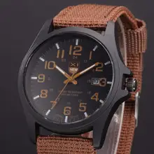 Mens Date Stainless Steel Military Sports Analog Quartz Army Wrist Watch Relogio Masculino Watch Reloj Hombre Bayan Kol Saati