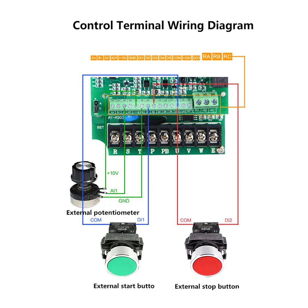 2.2KW 380V 3-фазовый Вход частотный инвертор vfd 3 фазы Трехфазная экономия энергии Мощность двигателя Скорость Управление частота приводной преобразователь 50/60Hz