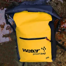Дорожная Повседневная Сумка водонепроницаемая сумка мешок для Каяка каноэ Рыбалка парусный кемпинг рюкзак ПВХ для активного отдыха