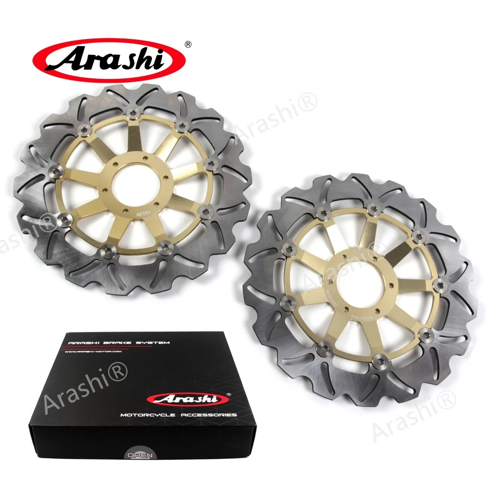 Arashi 2PCS For HONDA VFR 800 1998 2011 CNC Front Brake Disc Brake