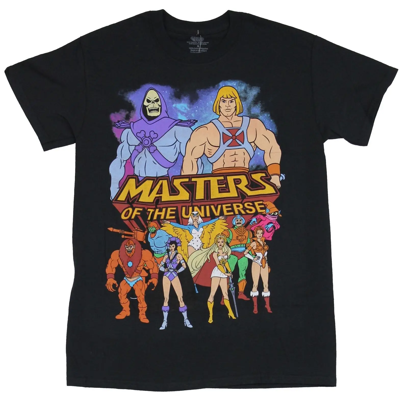 Мужская футболка с героями мультфильмов Masters of the Universe новая модная