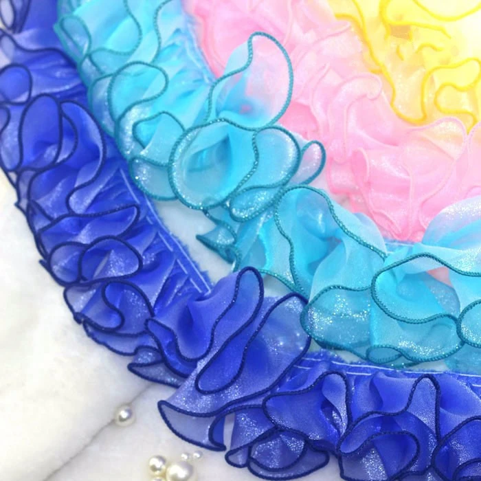 6 Styles 3Yard/Lot Purple Red Lace Trimming Applique DIY Clothing Patching Sewing Ribbons Muticolor Fabric Home Testil | Дом и сад