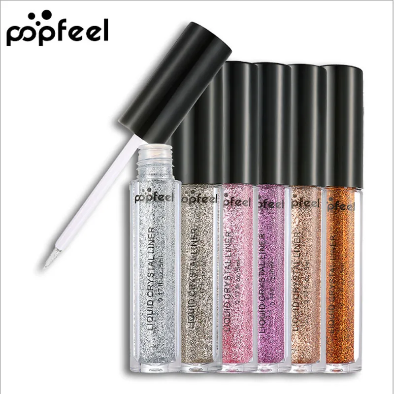 Popfeel Metallic Glitter Eyeshadow Loose Powder Pro Makeup Eye Shadow Shimmer Pigment Face Highlighter Nude Make Up Cosmetics |