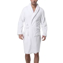 Пижама мужской банный халат зимний плюшевый платок халат Домашняя одежда накидка халат с длинными рукавами d90712