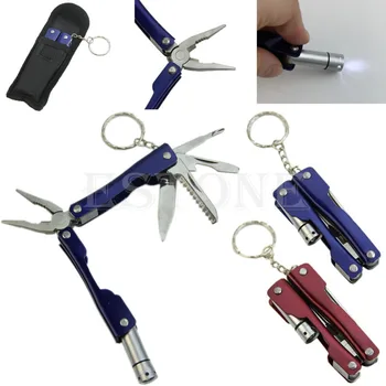 

Portable 9 In 1 Stainless Steel Multi Tool Plier Outdoor Pocket Mini Camping Kit Camping Fidget Spinner Survival EDC Carabiner