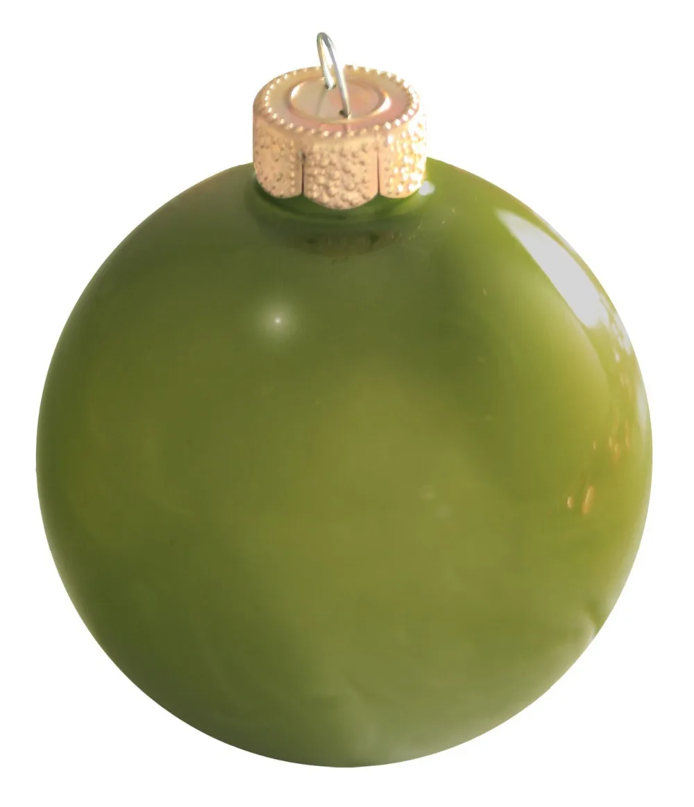 Принимаются индивидуальные заявки-безделушки украшения Рождественская елка украшение из стеклянных шариков 80 мм киви Шар Орнамент-жемчуг