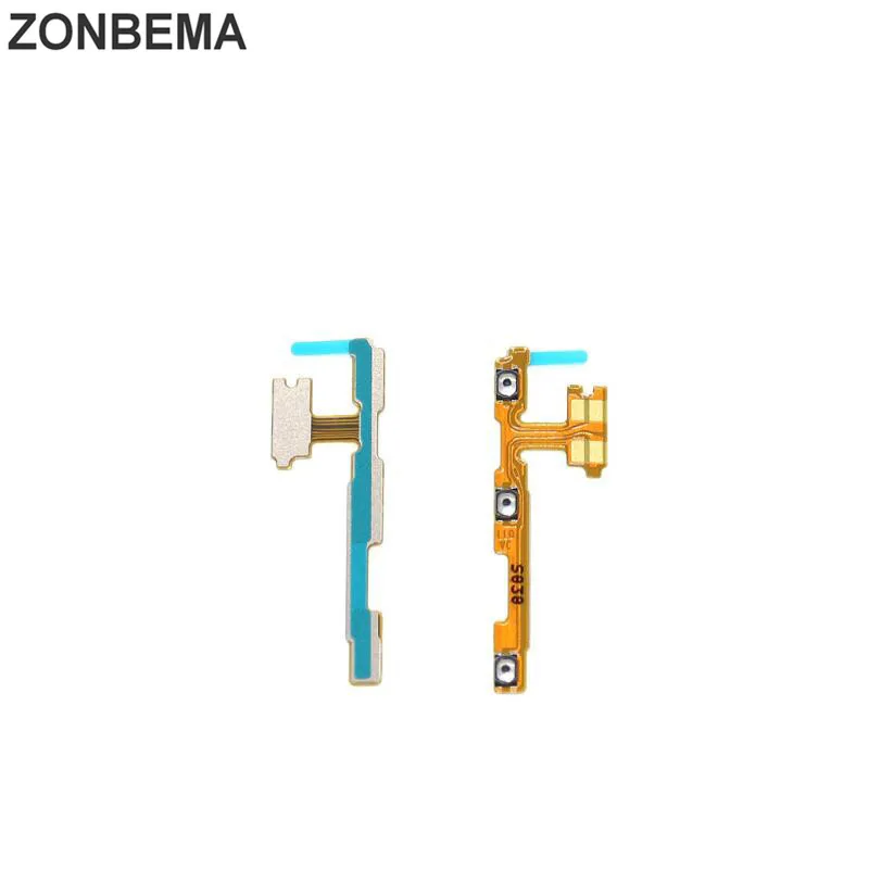 

ZONBEMA Original New Power Volume Side Key Switch on off Ribbon Flex Cable For Huawei Mate 7 8 10 Lite Nova 3i G8 Honor 10