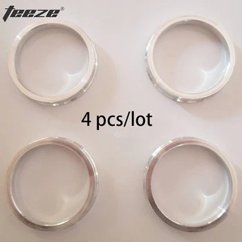

Teeze - (4 Pieces/Set) Car Styling Wheel Accessories Tire Accessories Aluminum Spigot Center Hub Ring OD 72.6 to ID 58.1