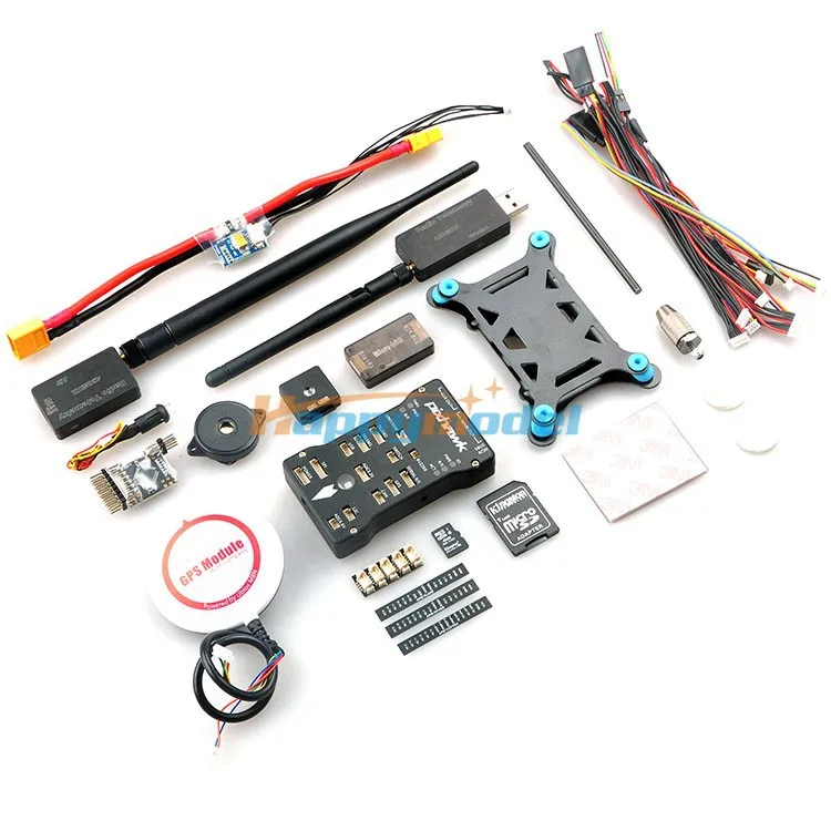 Pixhawk Autopilot PX4 Controller + NEO M8N GPS + TF Card/PPM/PM/I2C + 3DR Radio Telemetry + Micro OSD+Power Module FPV Combo Kit цена Pixhawk Autopilot PX4 Controller + NEO M8N GPS + TF Card/PPM/PM/I2C + 3DR Radio Telemetry + Micro OSD+Power Module FPV Combo Kit цены онлайн