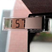 ЖК-дисплей автомобильные цифровые часы Авто Оконный термометр по Цельсию по Фаренгейту автомобильные цифровые часы автомобильные аксессуары