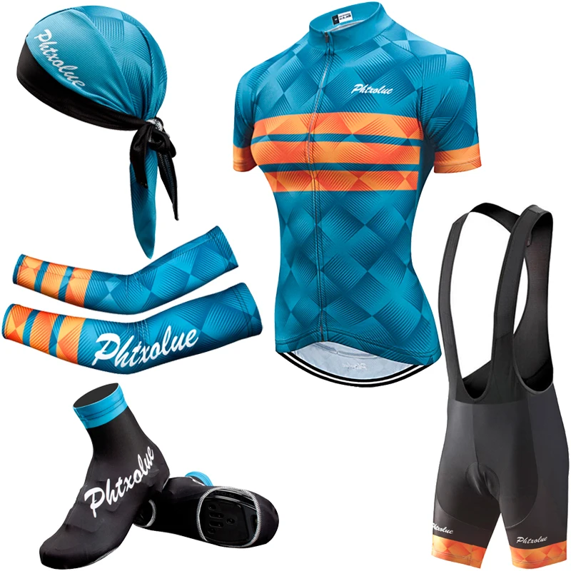 Conjunto de Jerseys de Ciclismo para mujer Phtxolue Maillot Ropa de Ciclismo de montaña Conjunto de Jerseys de Ciclismo para mujer Phtxolue Maillot Ropa de Ciclismo de montaña