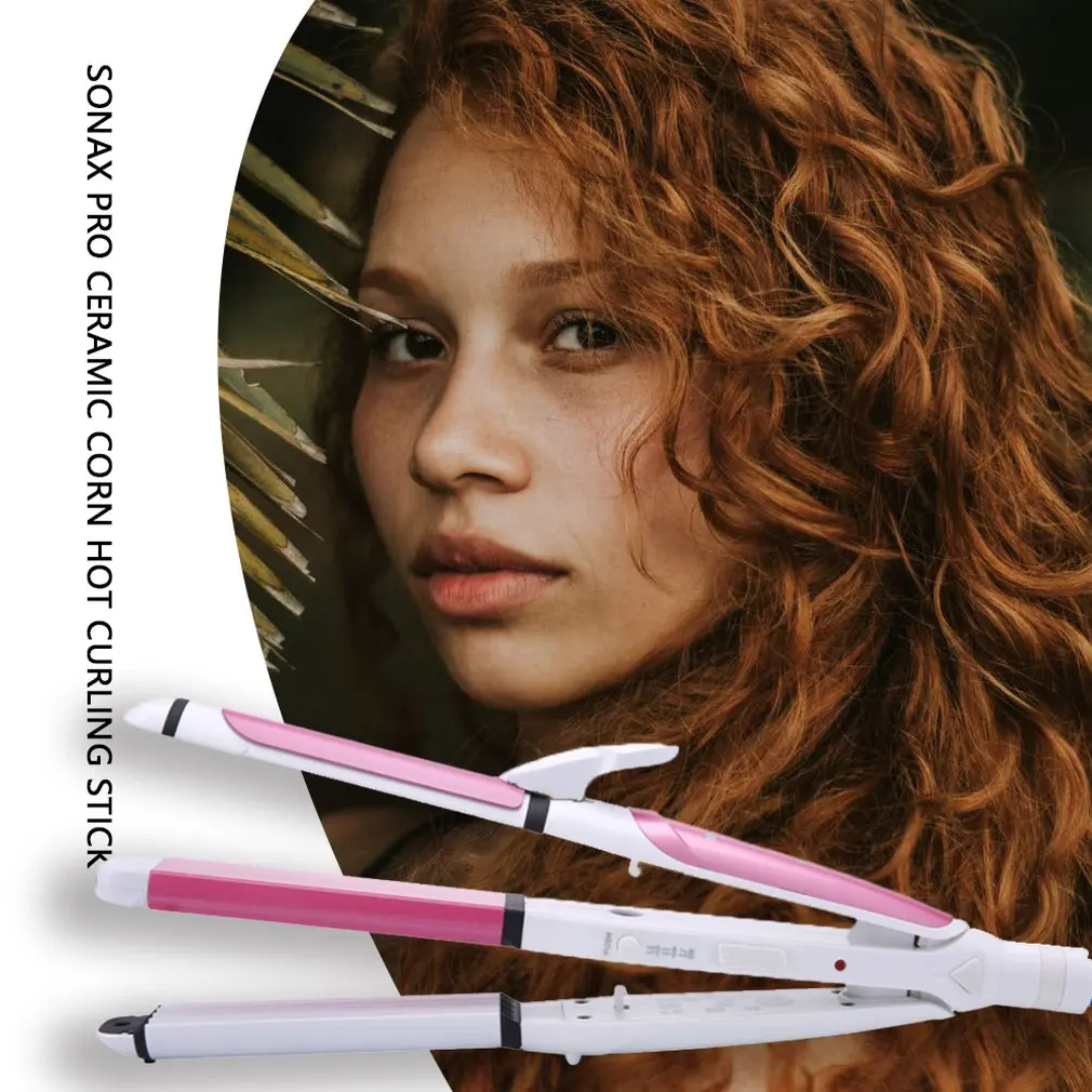 

New Sn-5050 Hair Curler Straight Hair Clip Corn Clip Three And One Does Not Hurt Hair Thermostat Multi-Function Hair Curler