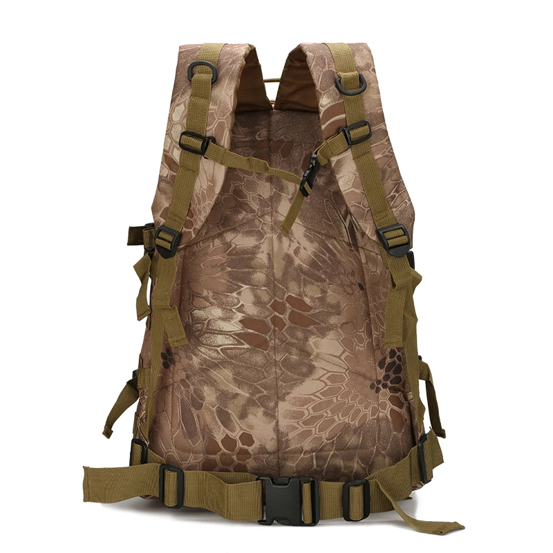 40L Military Molle Tactical Backpack 1000D Nylon Water Resistant Hiking Climbing Bag Outdoor Sports Camping Hunting Rucksack