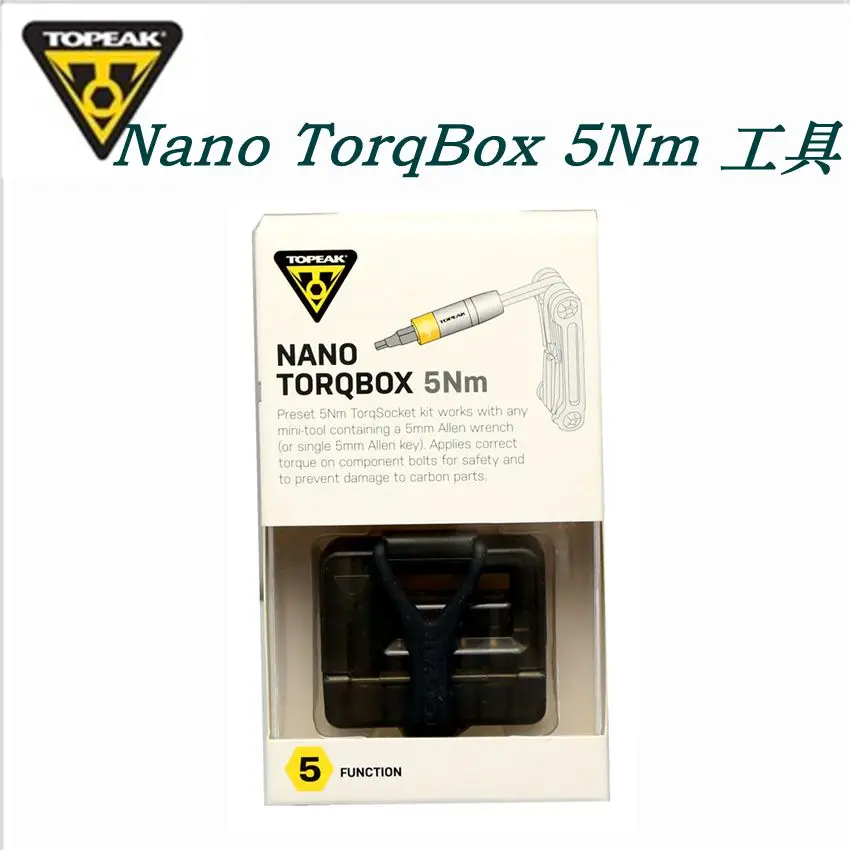 TOPEAK NANO TORQBOX 4 нм/5 нм/набор инструментов 3 / 5 мм hex &amp T20 T25 Torx TT2561 TT2562 | Спорт и