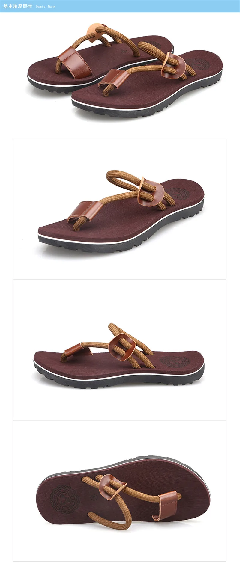 2017 New Summer Cool Slippers Men's Fashion Leisure Antiskid Beach Flip-Flops Plush Indoor Couple Home Slipper Shoes pantufa (13)