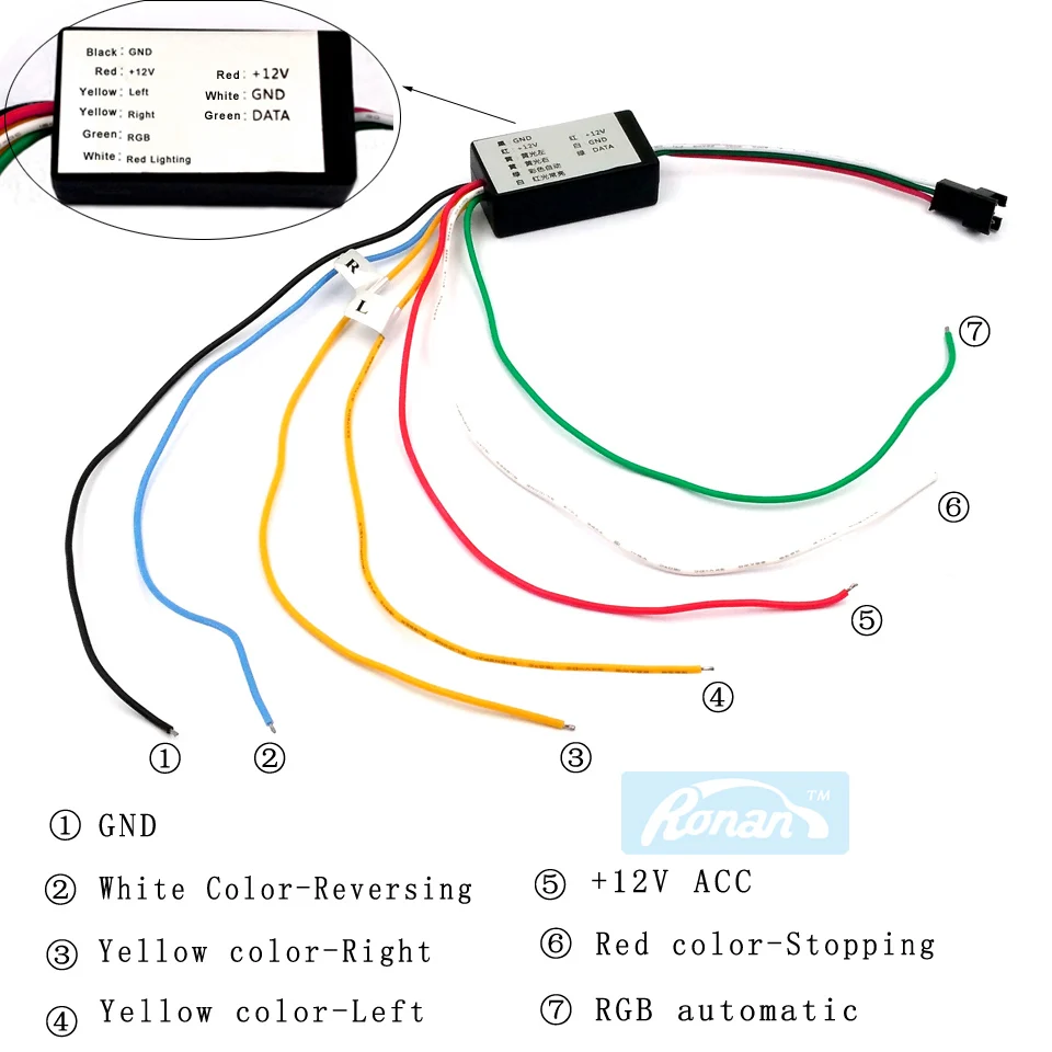 12v Led Strip Light Wiring Diagram - Wiring Diagram Schemas