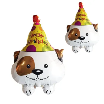 

Lovely Puppy Dog Foil Balloons 30pcs Baby Shower Birthday Animal Theme Party Decorations Globos Party Supplies Dog Baby Ballon