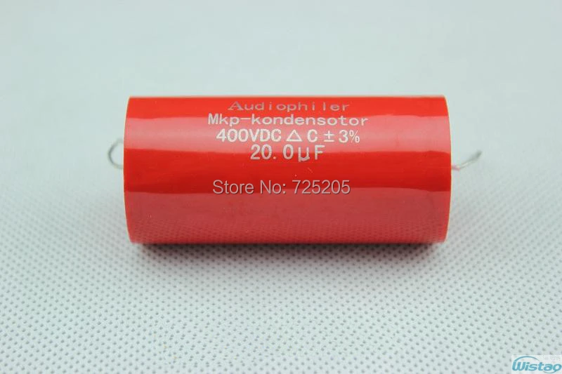 Buy MKP 20uf 400v pure audio coupling capacitor axial AUDIOPHILER Kondensotor