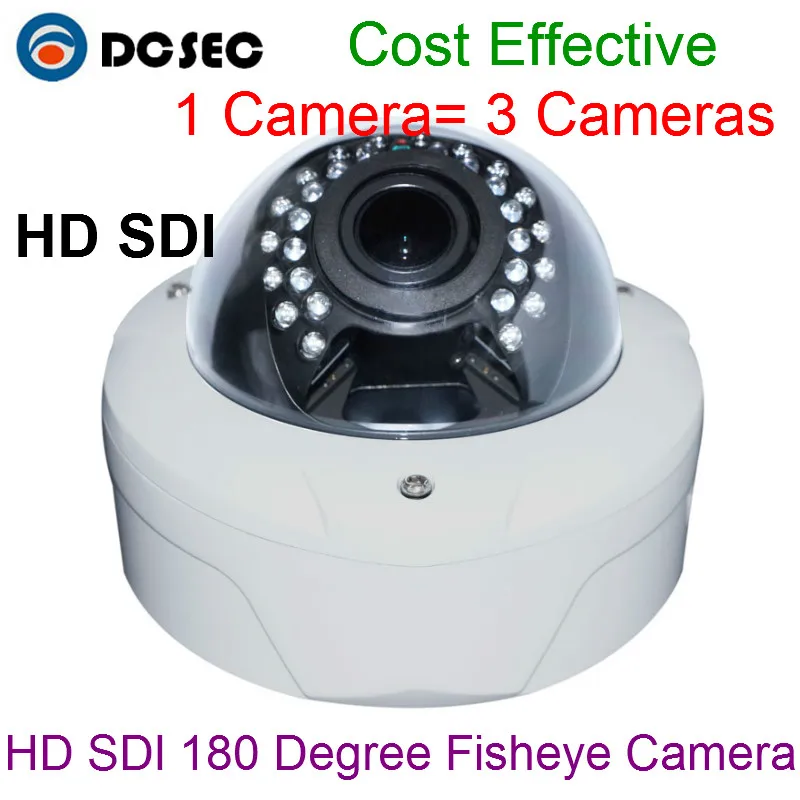 Best Quality 1080P Full HD Panoramic HD SDI Camera 180 Degree Fisheye