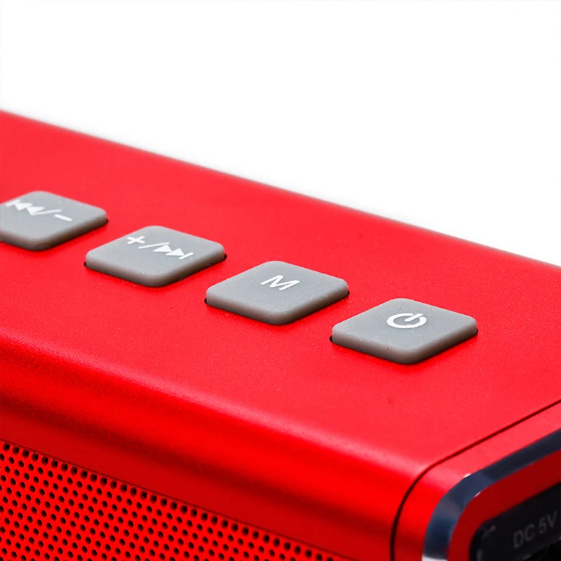 4000 мАч Портативный беспроводной Bluetooth динамик 20 Вт стерео звук с микрофоном супер