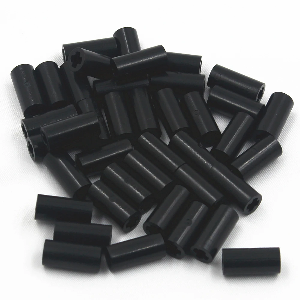 Self-Locking Bricks free creation of toy Technic TUBE, CROSS/ DOUBLE 40Pcs compatible with Lego 6173126