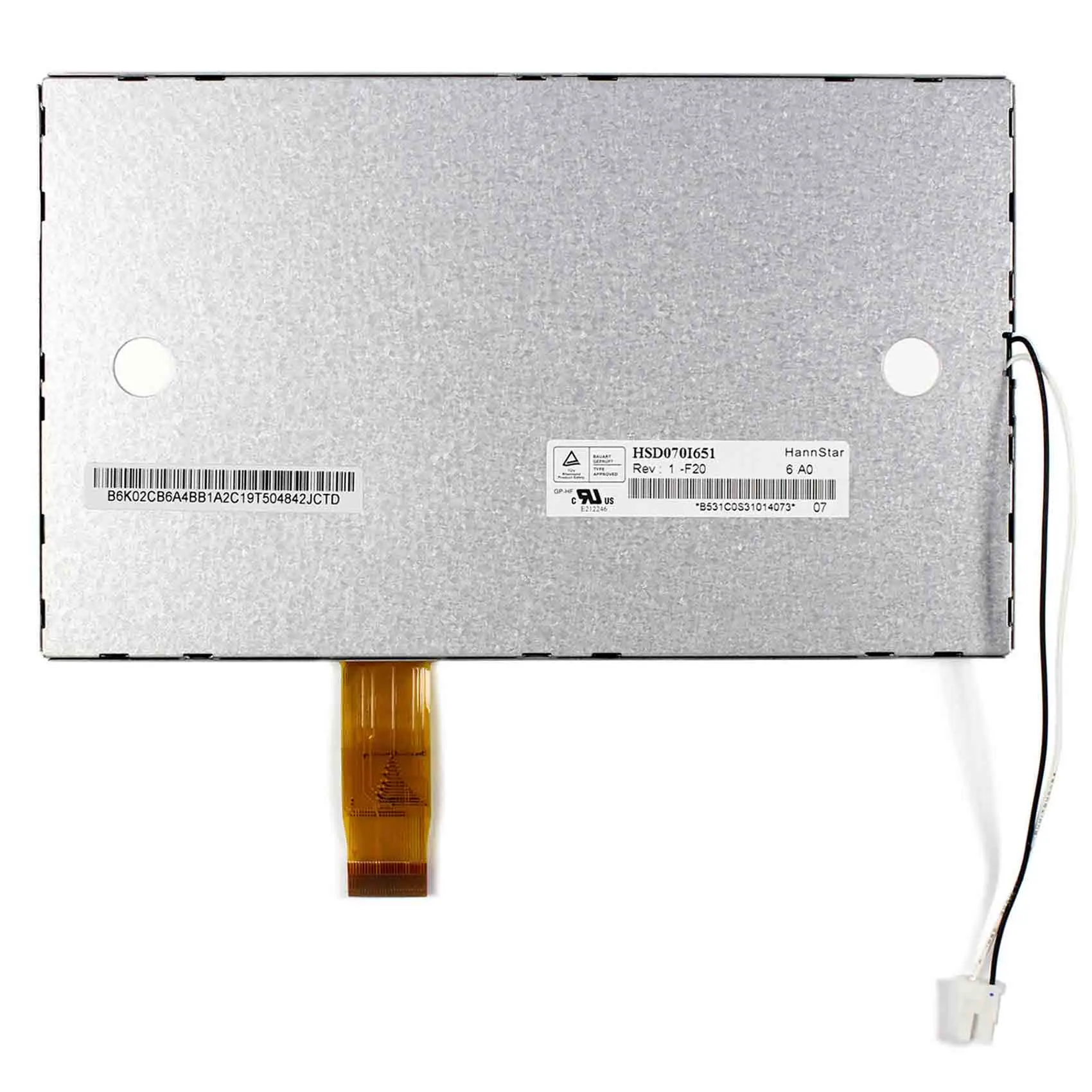 Analog screen AV LCD driver board KIT controller for 480X234 HSD070I651 monitor 