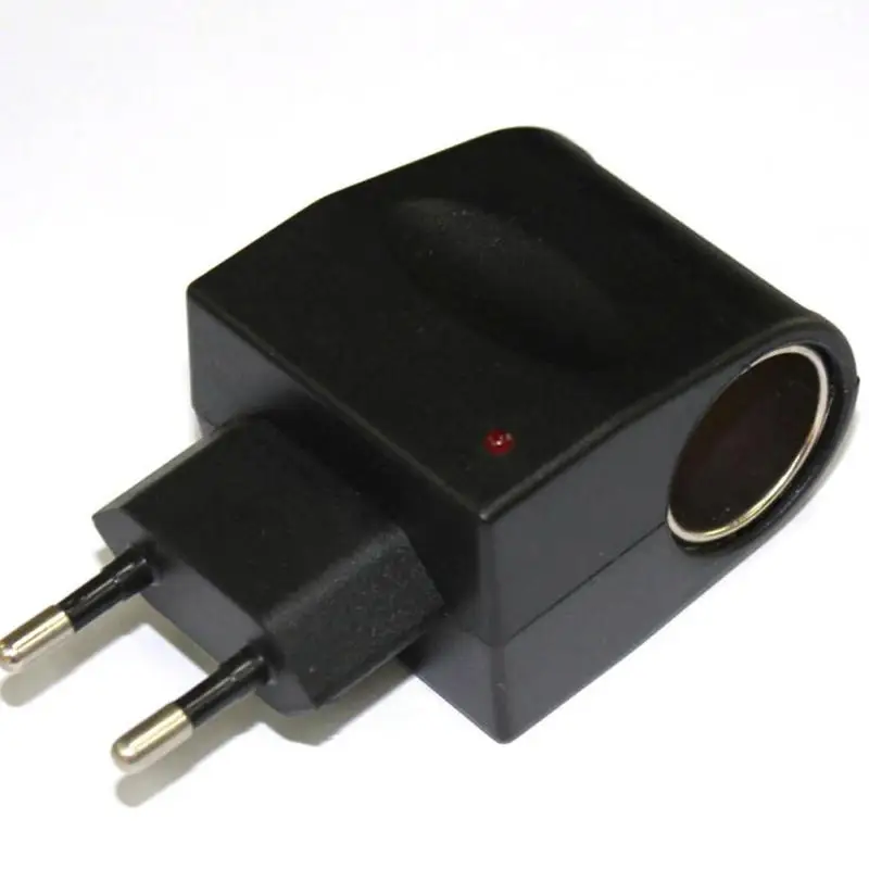

12V Household Car Charger Cigar Cigarette Lighter 110V-220V AC to 12V DC EU Car Power Adapter Converter
