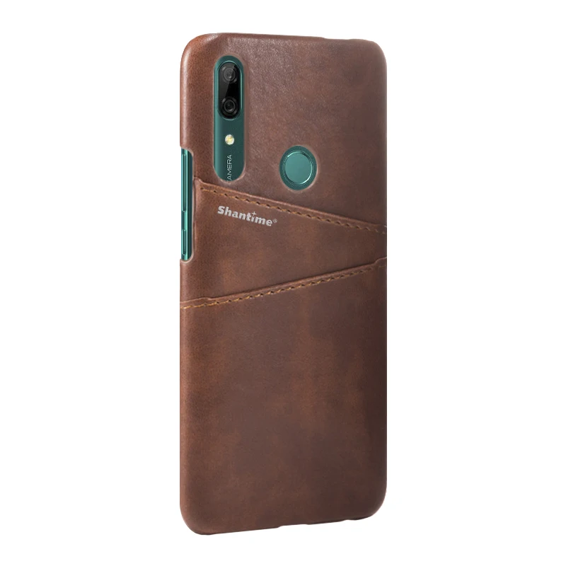 Роскошный Винтажный чехол накладка из искусственной кожи для Huawei P Smart Z телефона
