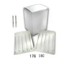 500 шт 17G 18G Пирсинг Одноразовые Иглы стерильные иглы для пирсинга различные размеры ювелирные изделия аксессуары