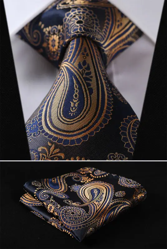 TF4001B8 Gold Blue Floral 3.4