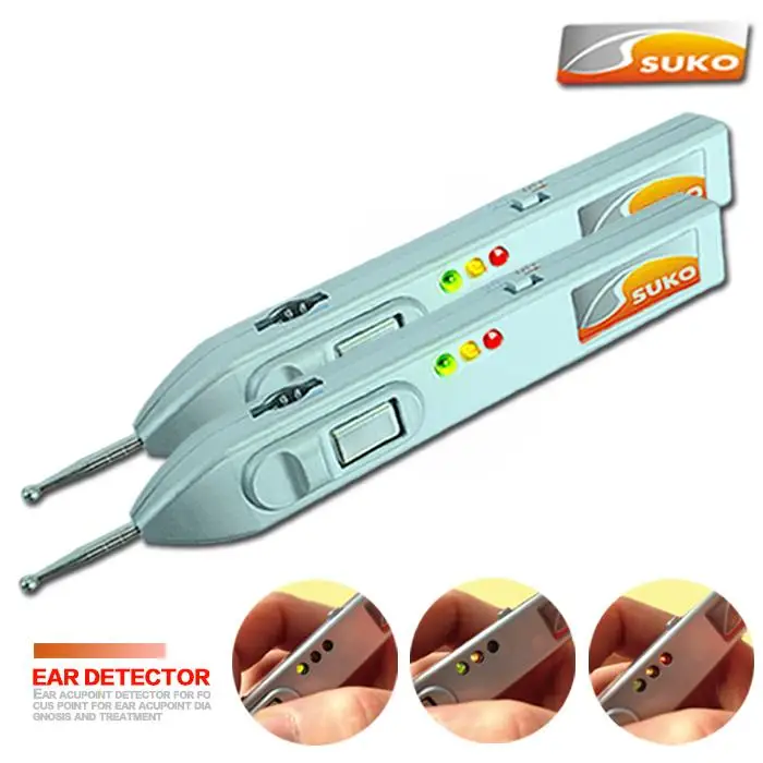 

Auricular Acupuncture Point Search. Ear Detection Pen. Ear Acupoint Search. for Ear Auriculotherapy Acupressure Earrings