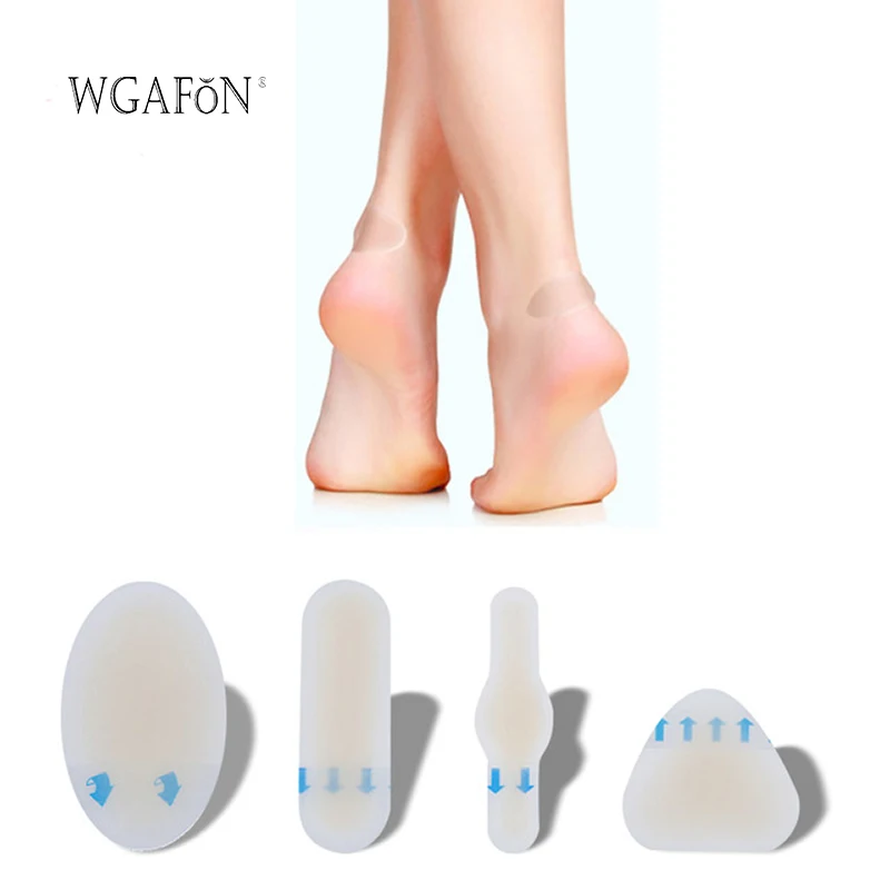 WGAFON 10/12/20 штук клей Гидроколлоидные гель Пластырь от мозолей анти-носить наклейка пятки патч для педикюра средство по уходу за ногами