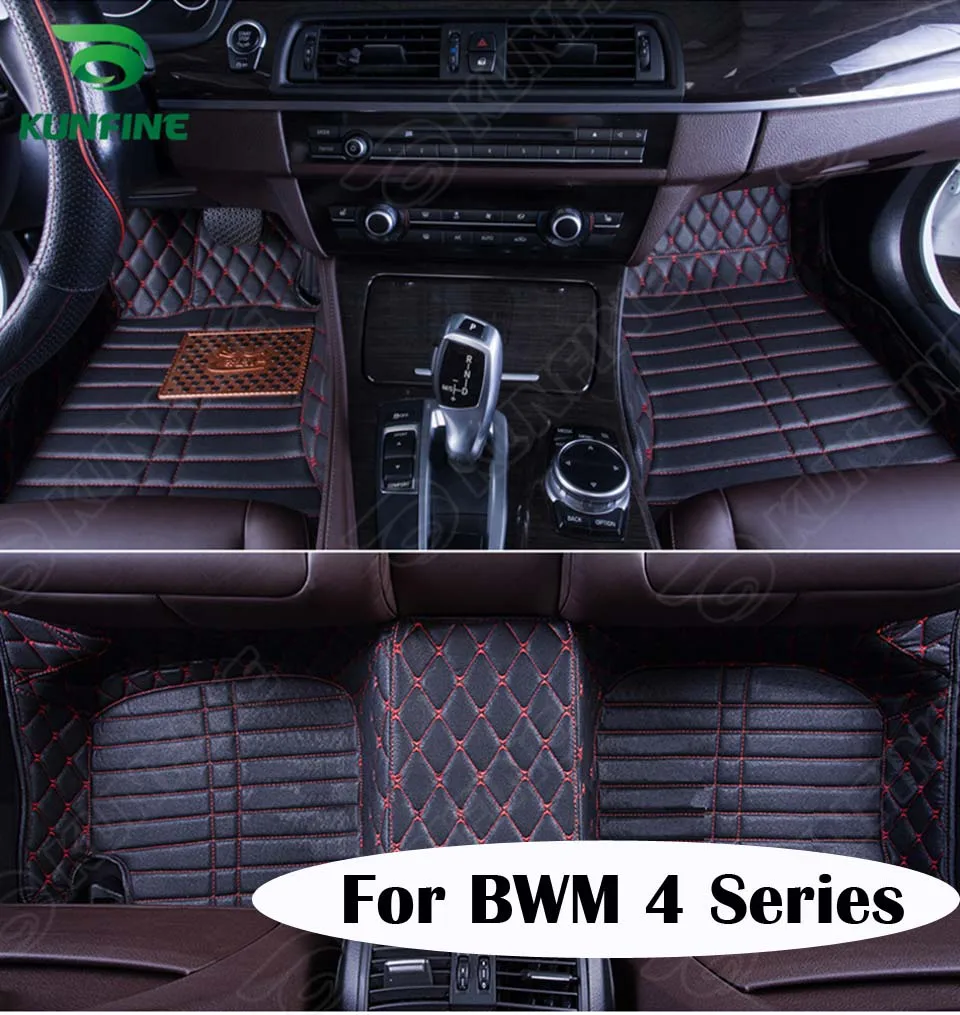 Top Quality 3D Car Floor Mat for BMW 4 series Left Hand Driver Foot Mat