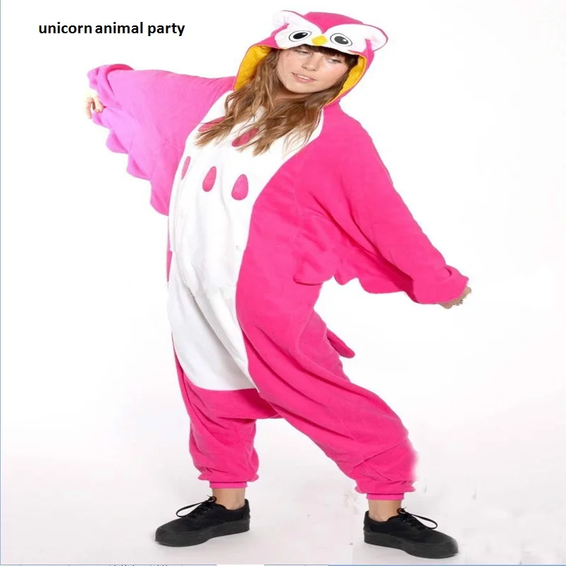 

Rose Red Owl Onesies Cosplay Pyjamas Jumpsuit Carnival Costumes Adult Onesie Unisex Pajamas Cartoon Animal Costume