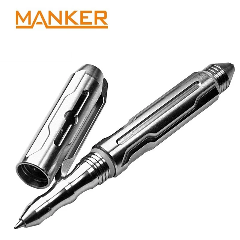Manker EP02 титановая TC4 тактическая ручка из вольфрамовой стали стеклянный