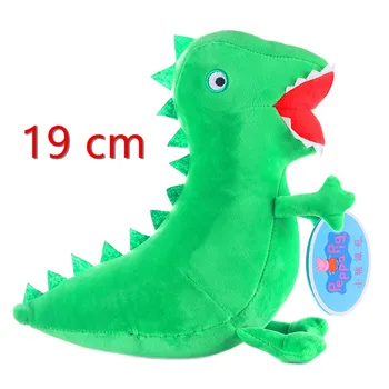 

Peppa Pig 19cm Teddy Bear Dinosaur kids Toy Cute Soft Doll Original Plush Toy Doll Kids Birthday Christmas Gift Free Delivery