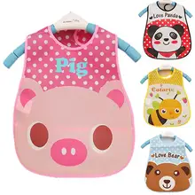 

Baby Boy Girl Kids Bibs Waterproof Saliva Towel Lovely Cartoon Bib Feeding Bandana