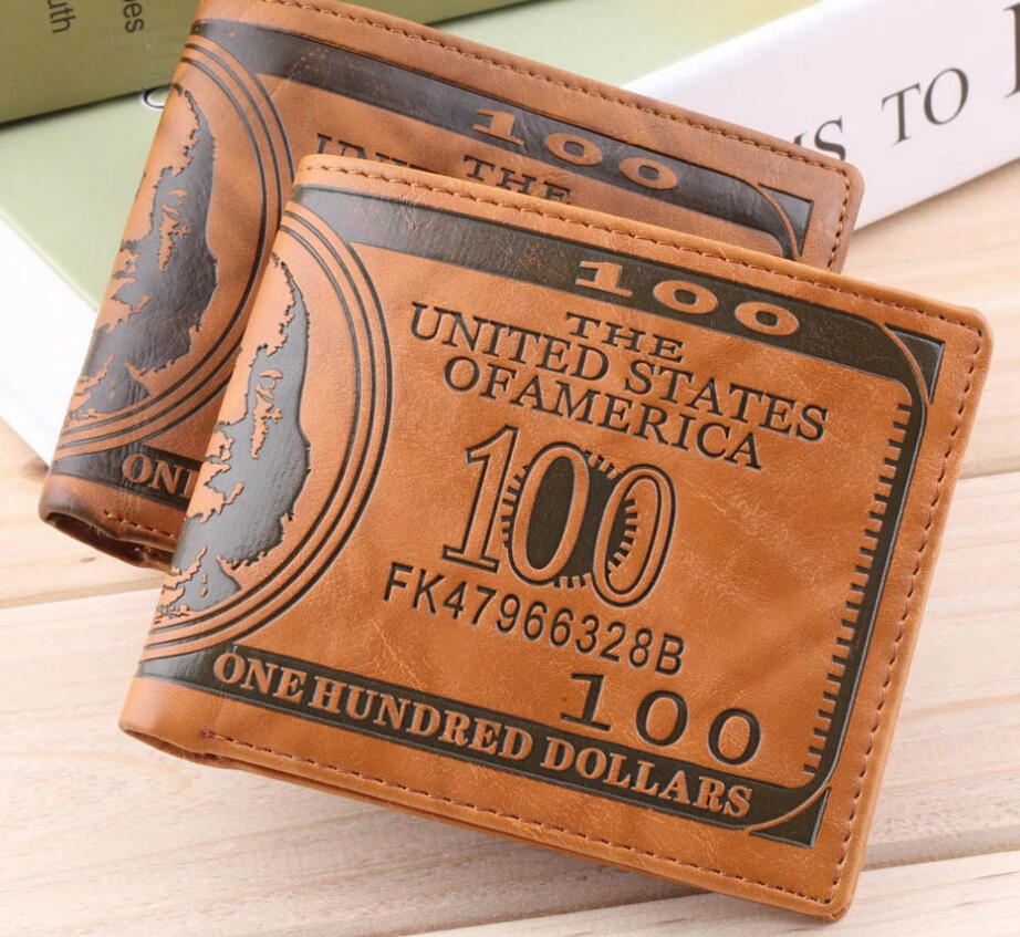 2016 Funny Gadgets Novel Creative Men Wallet Pockets Card US Dollar